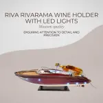 B103 Riva Rivarama Wine Holder with LED Lights 